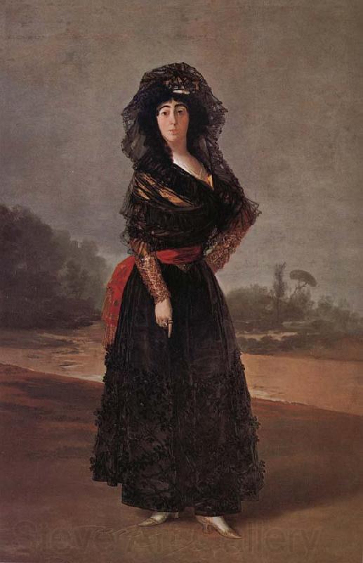 Francisco Goya Duchess of Alba Norge oil painting art